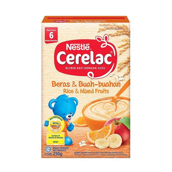 Nestle Cerelac Rice & Mixed Fruits 24 Box x 250g